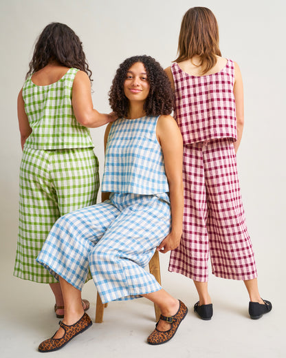 Sunny Side Tank PDF Sewing Pattern | Easy A-Line Tank Top