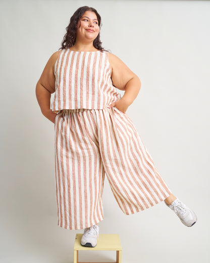 Sunny Side Tank PDF Sewing Pattern | Easy A-Line Tank Top