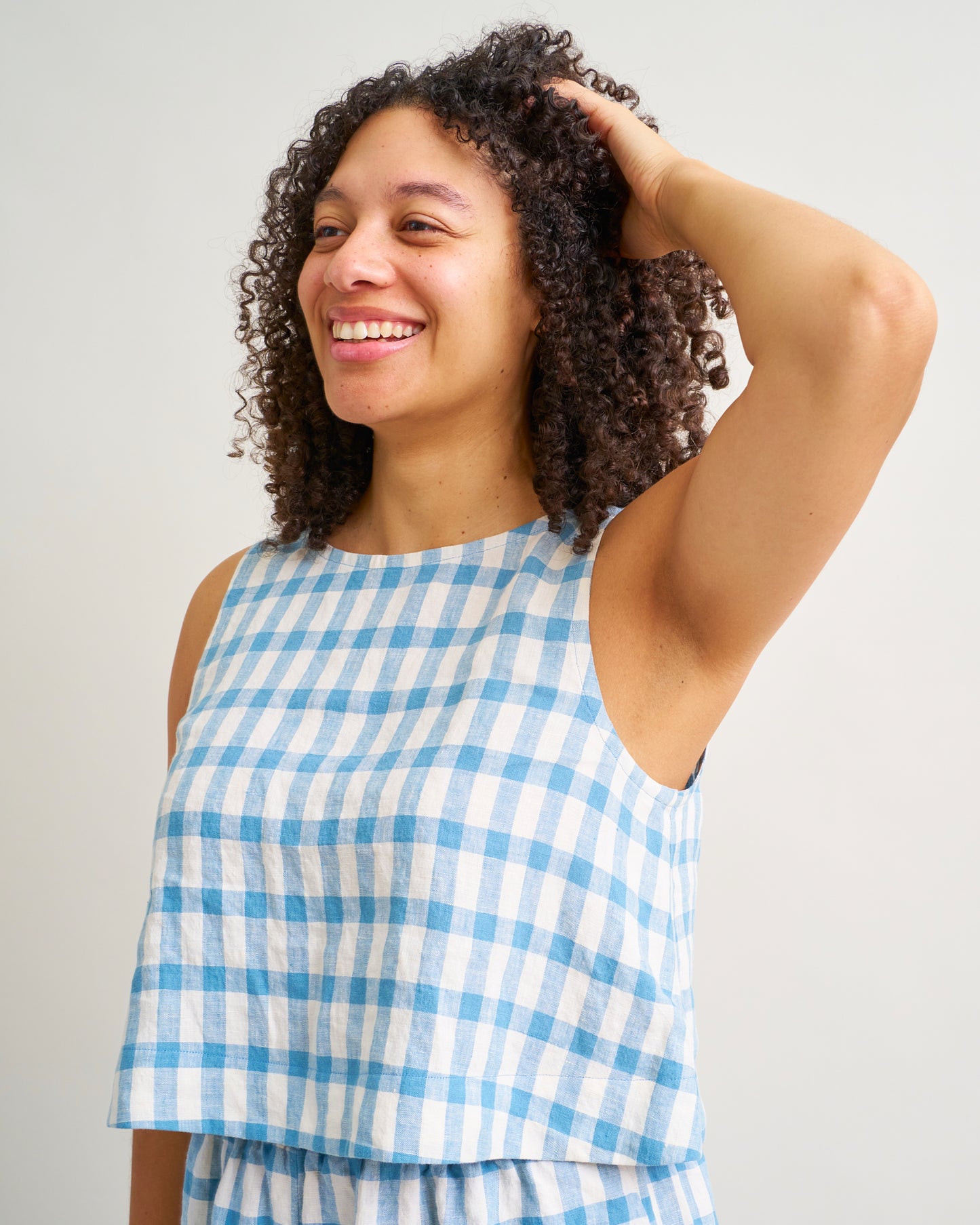 Sunny Side Tank PDF Sewing Pattern | Easy A-Line Tank Top