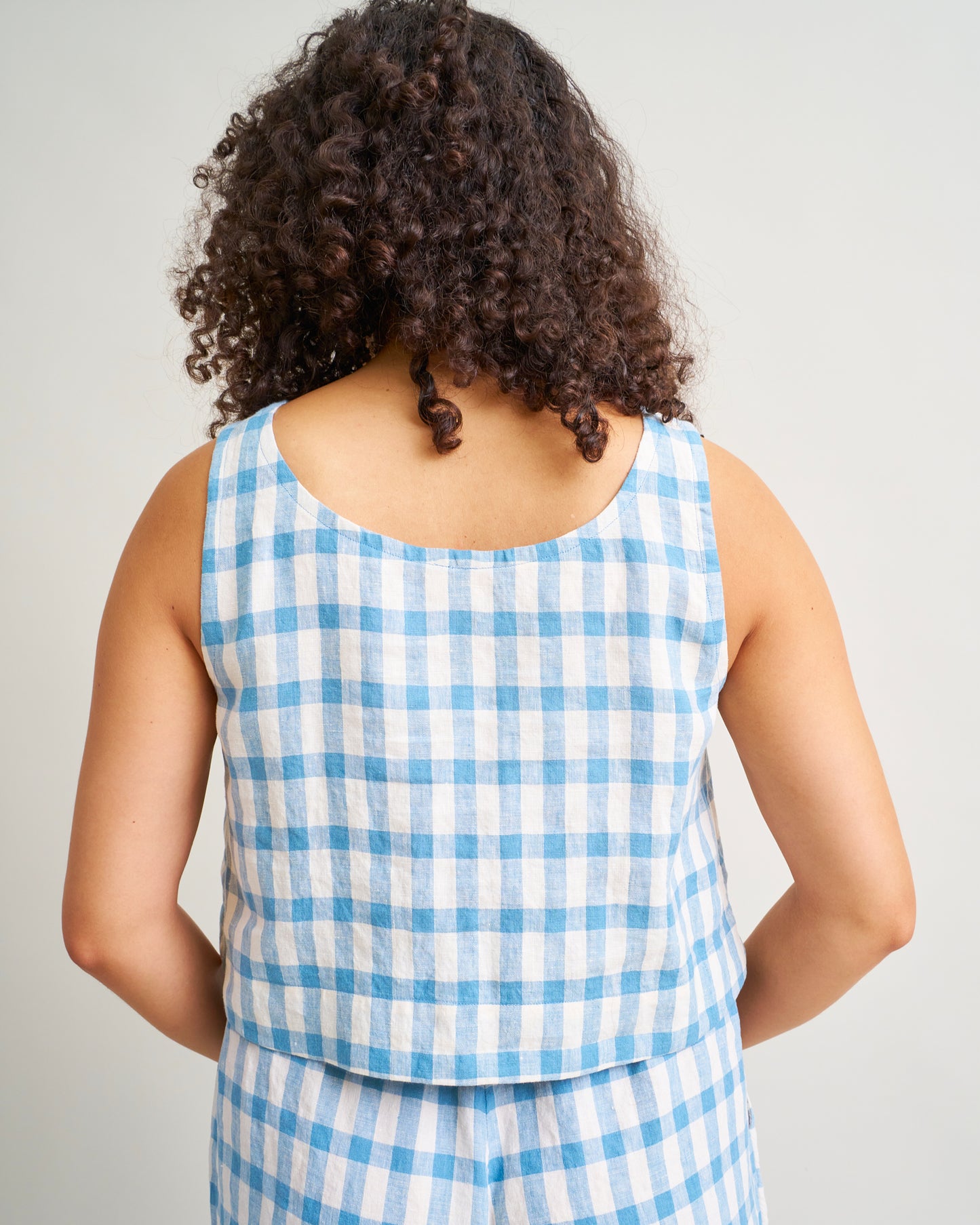 Sunny Side Tank PDF Sewing Pattern | Easy A-Line Tank Top