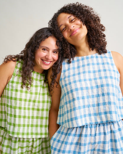 Sunny Side Tank PDF Sewing Pattern | Easy A-Line Tank Top