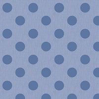 Tilda Chambray Dots Cornflower