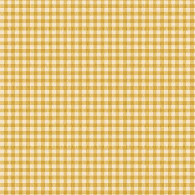 Yellow Gingham Woven Creating Memories