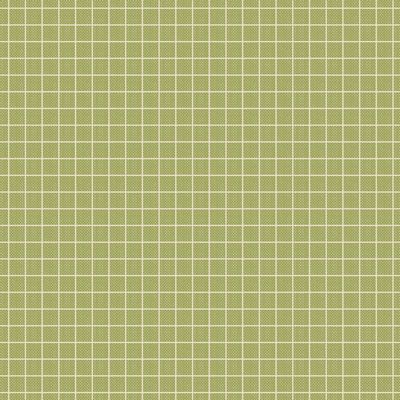 Creating Memories Woven Plaid Pea Green