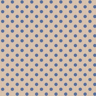 Creating Memories Woven Polka Dot Blue