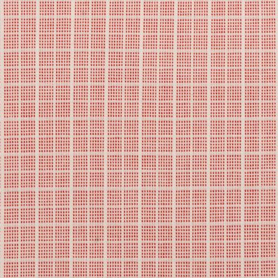 Waffle Plaid Red Woven Tea Towel