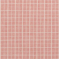 Waffle Plaid Red Woven Tea Towel
