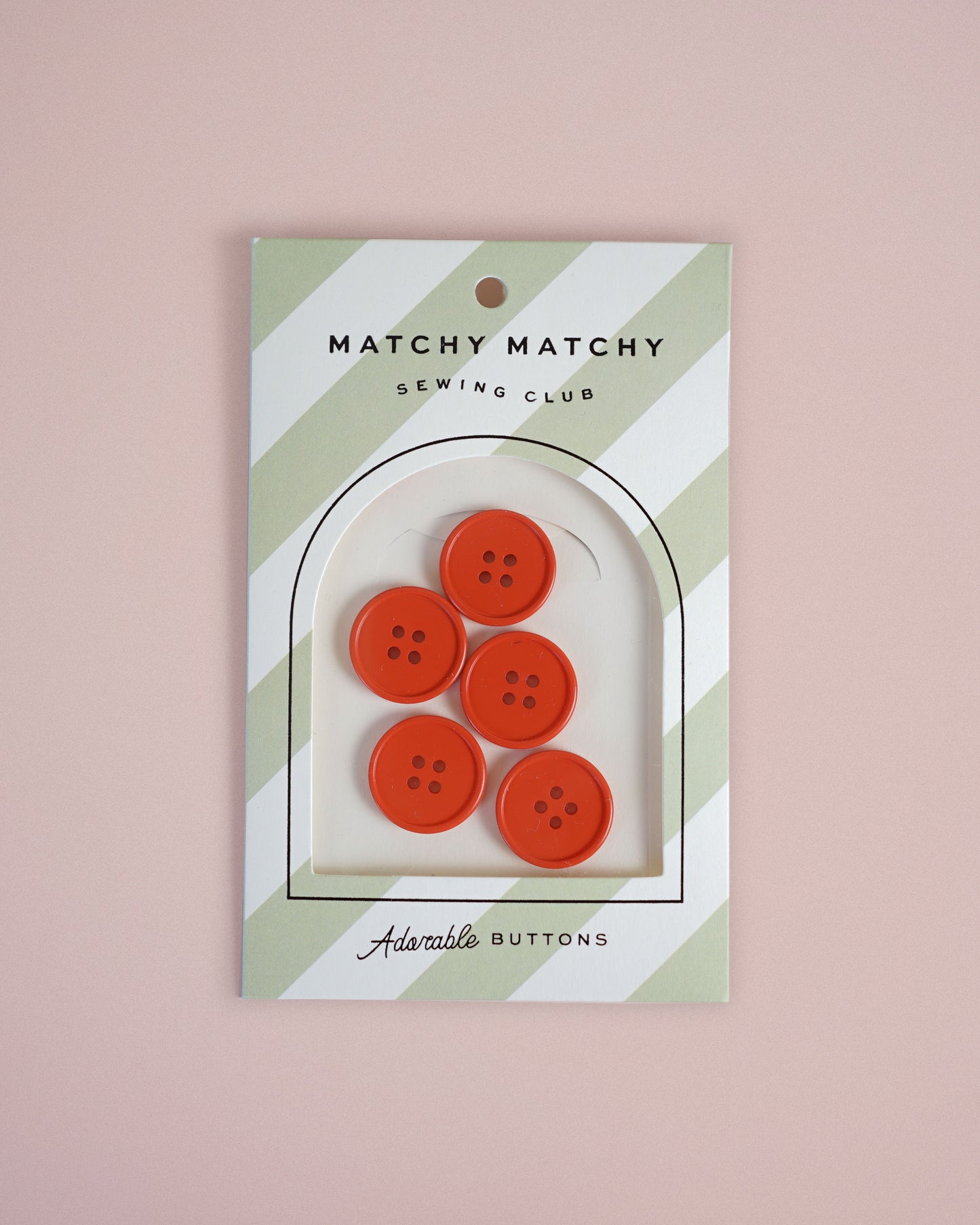 Tomato Retro Buttons