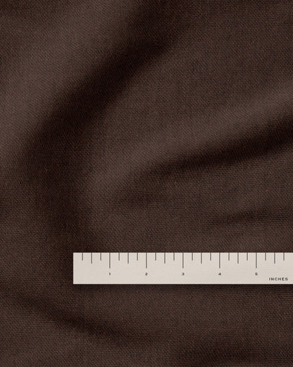 Walnut Cotton Linen Twill