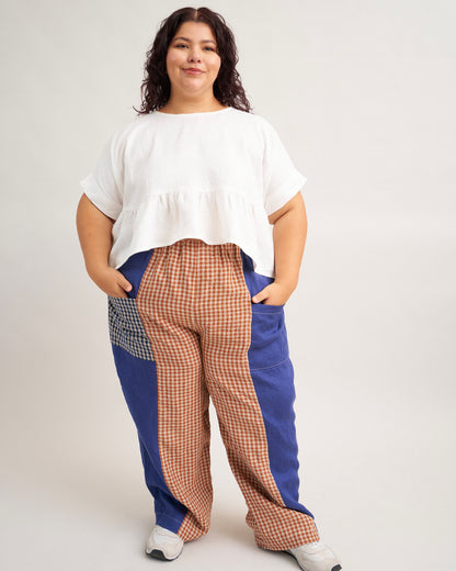 Weekend Chore Pants PDF Sewing Pattern | Relaxed Workwear Pants