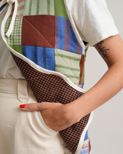 FREE Wavy Quilted Vest PDF Sewing Pattern