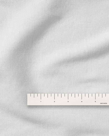 White Cotton Linen Twill