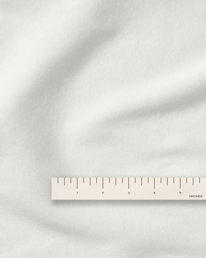 Cream Washed Cotton Poplin