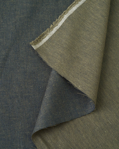 After Dark Chambray Denim Linen Cotton Blend