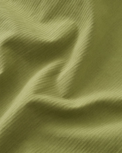 Aloe Hickory Tonal Stripe Cotton Twill