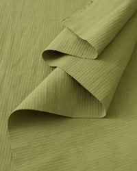 Aloe Hickory Tonal Stripe Cotton Twill