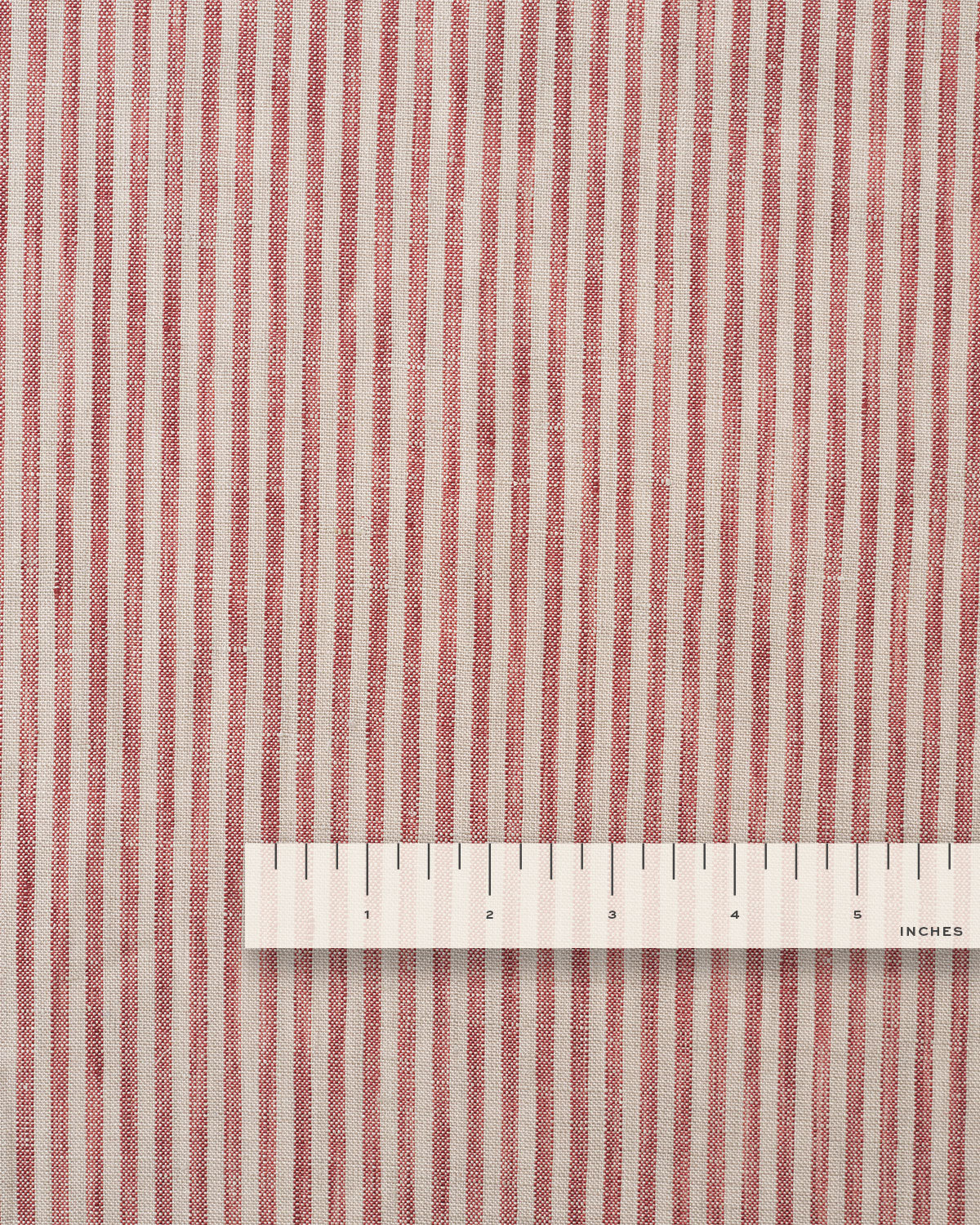 Bonfire Thin Stripe Linen