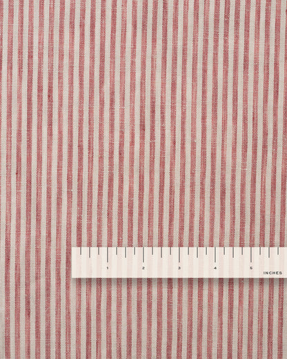 Bonfire Thin Stripe Linen