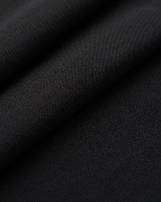 Black Cotton Linen Twill