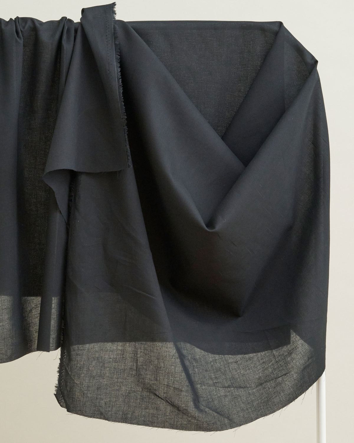 Black Lightweight Cotton Lining