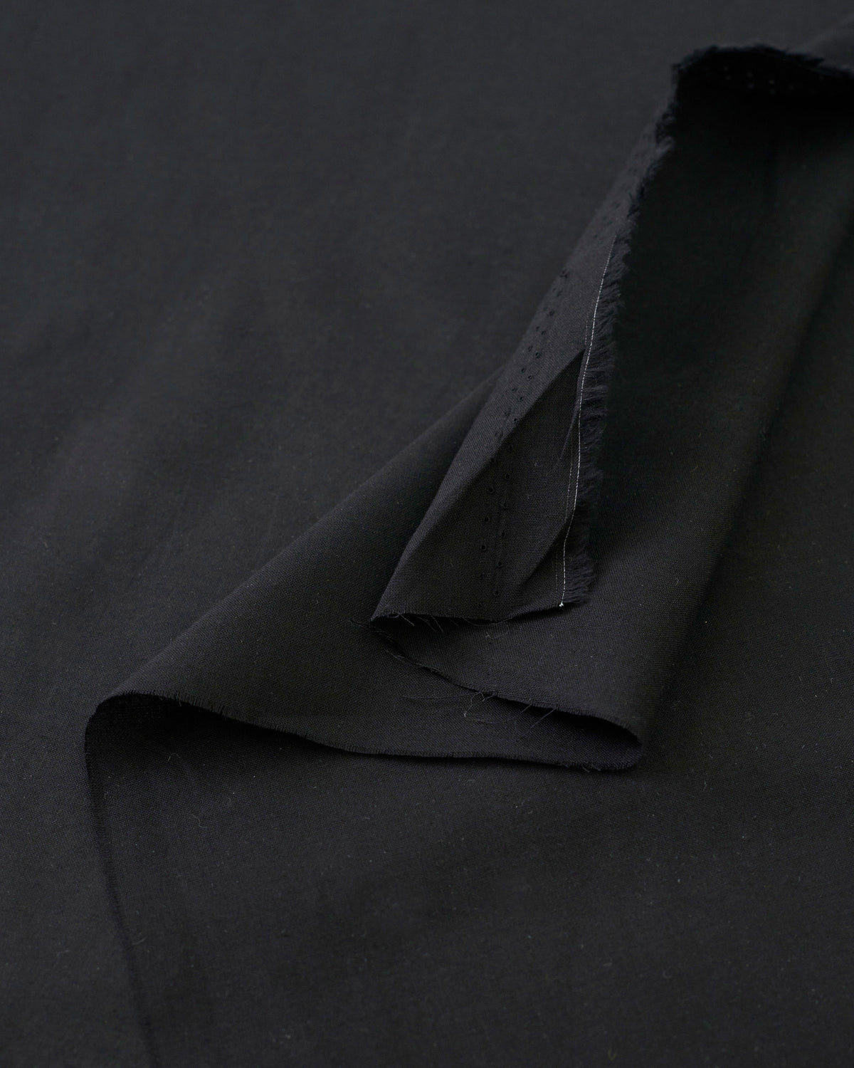 Black Lightweight Cotton Lining