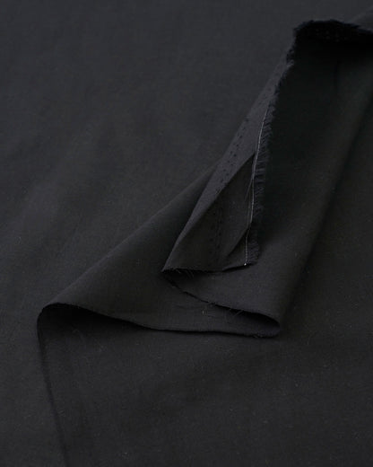 Black Lightweight Cotton Lining