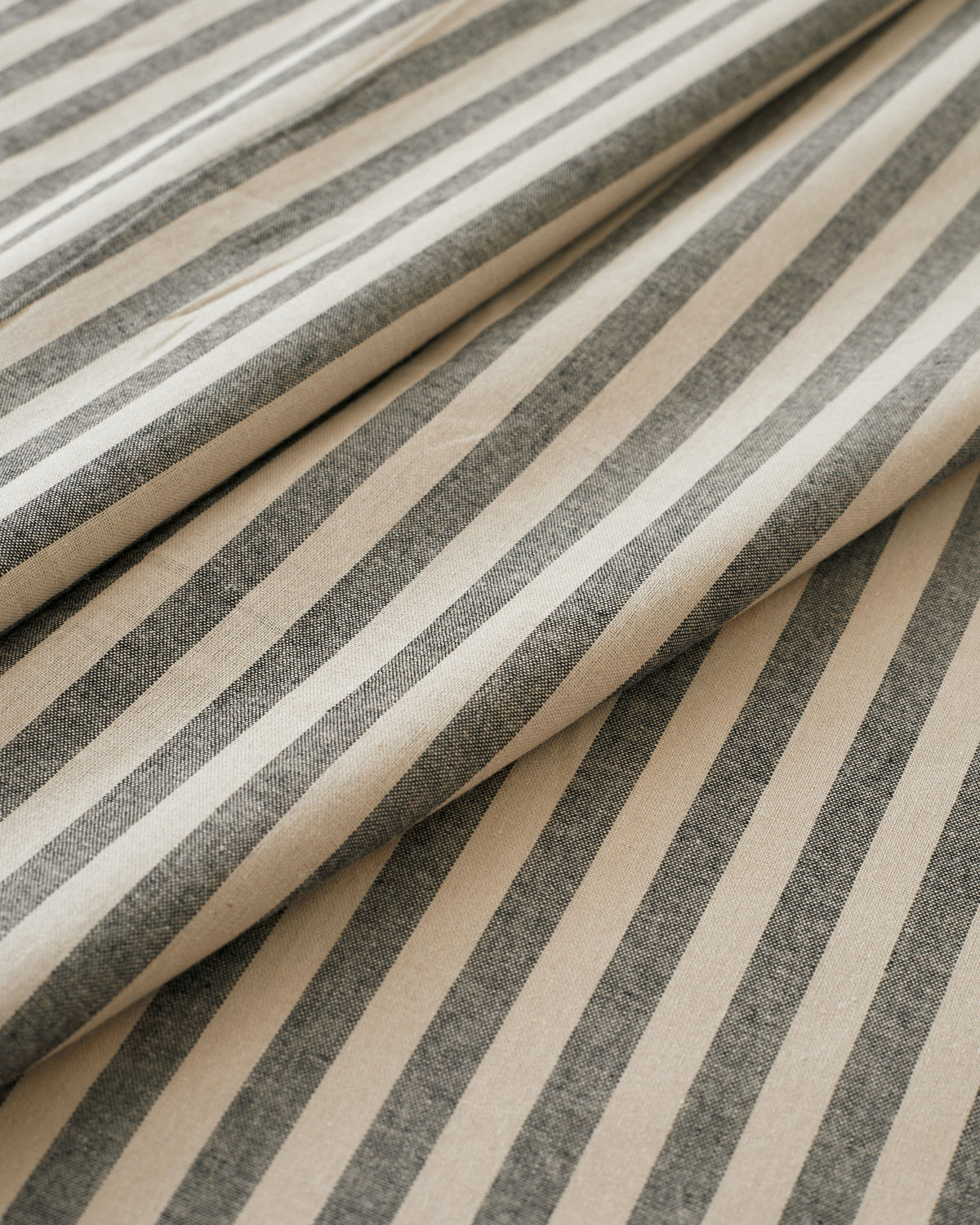 Black Earth Stripe Cotton
