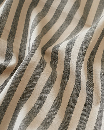Black Earth Stripe Cotton