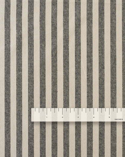Black Earth Stripe Cotton