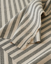 Black Earth Stripe Cotton
