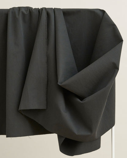Black Hickory Tonal Stripe Cotton Twill