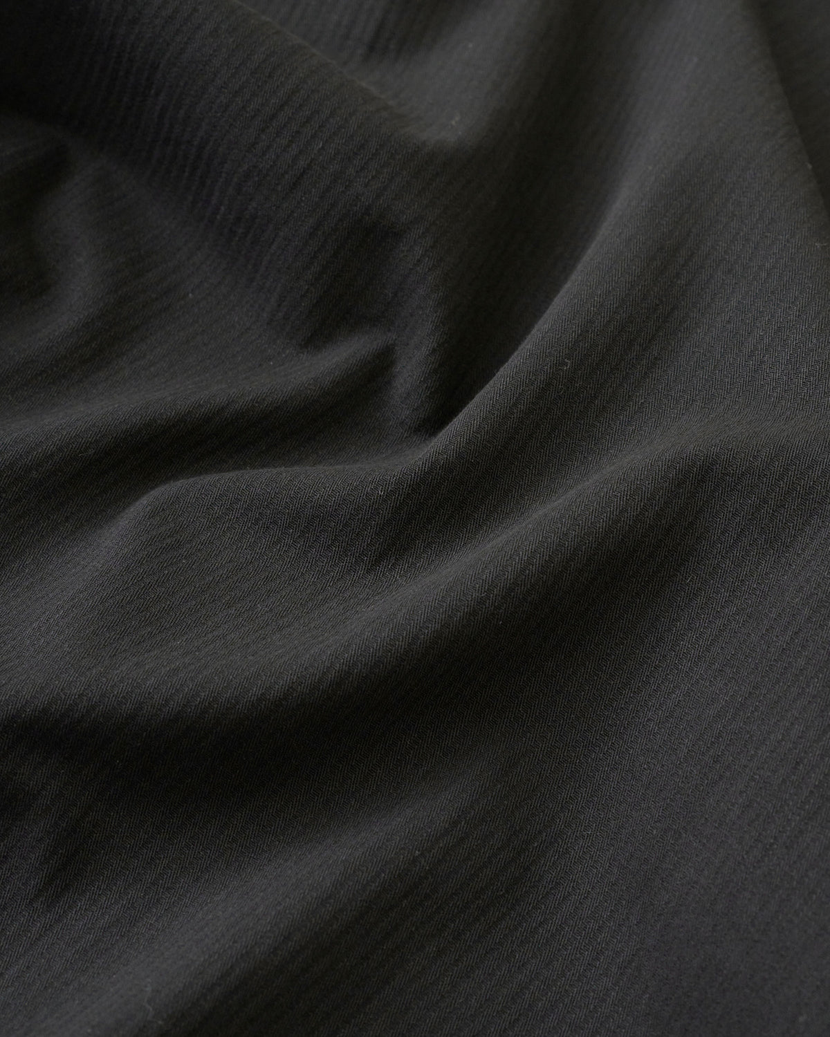 Black Hickory Tonal Stripe Cotton Twill