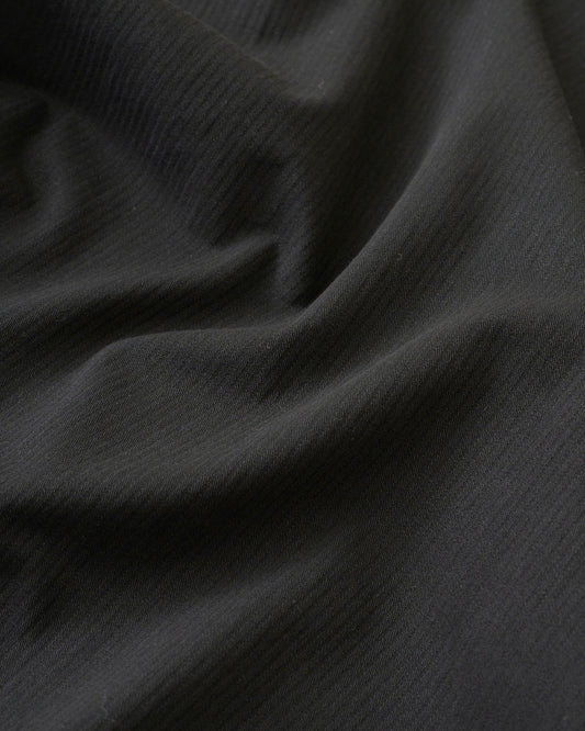 Black Hickory Tonal Stripe Cotton Twill