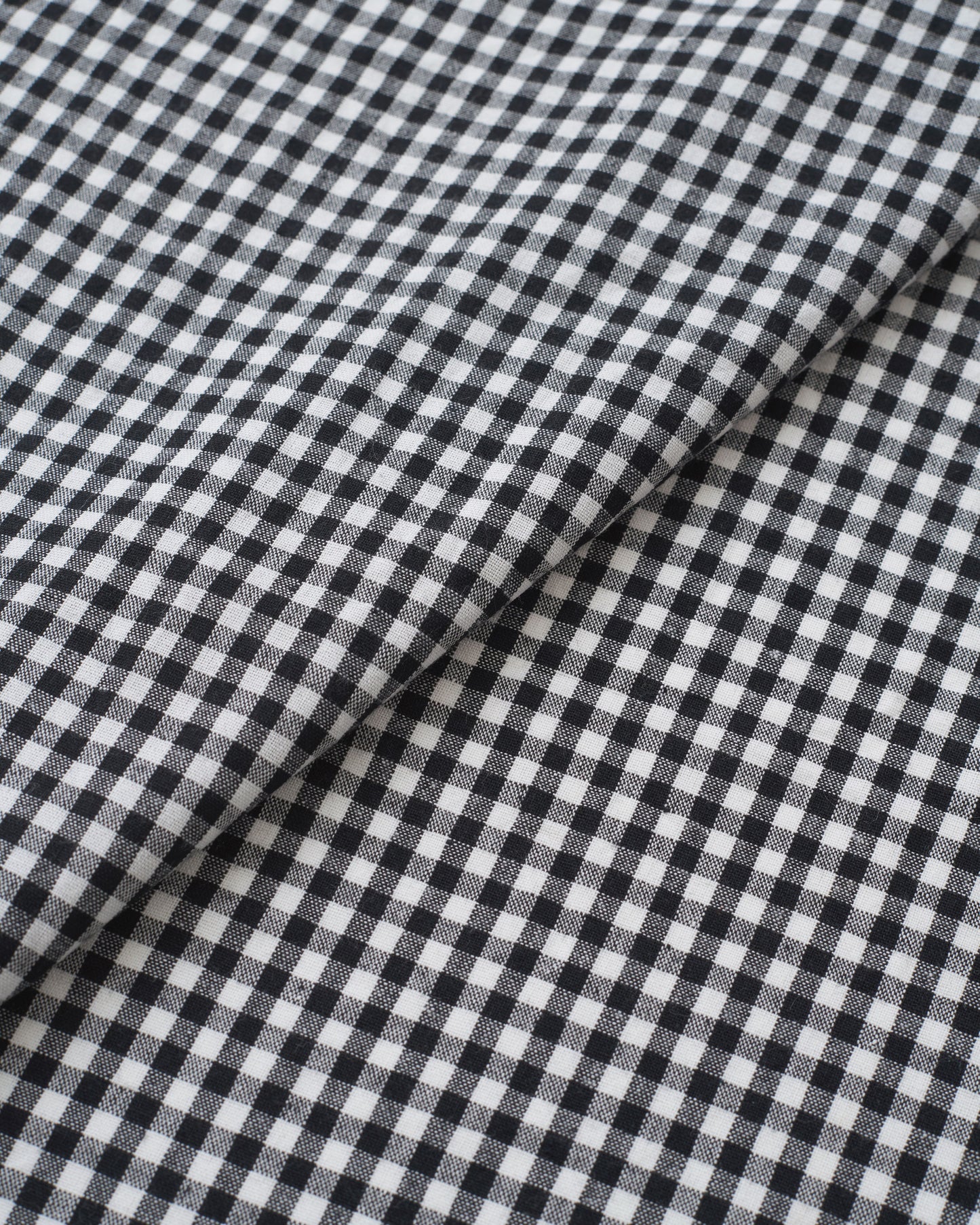 Black Kitchen Gingham Cotton