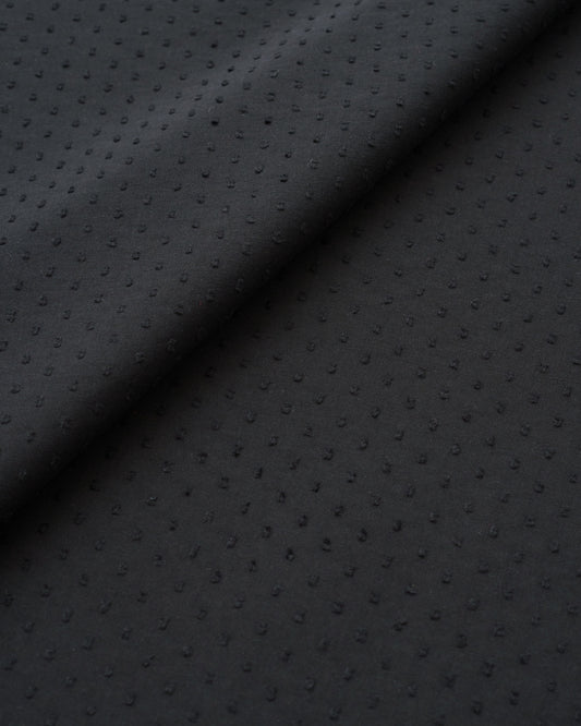 Classic Black Swiss Dot Cotton