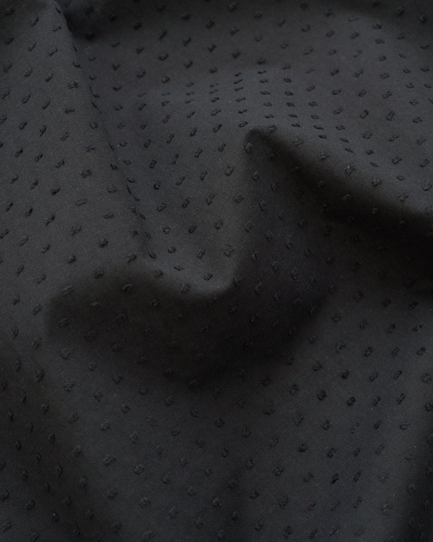 Classic Black Swiss Dot Cotton