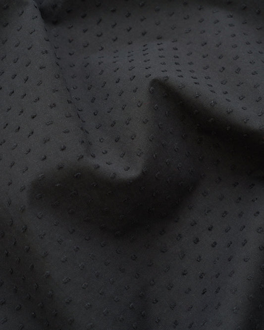 Classic Black Swiss Dot Cotton