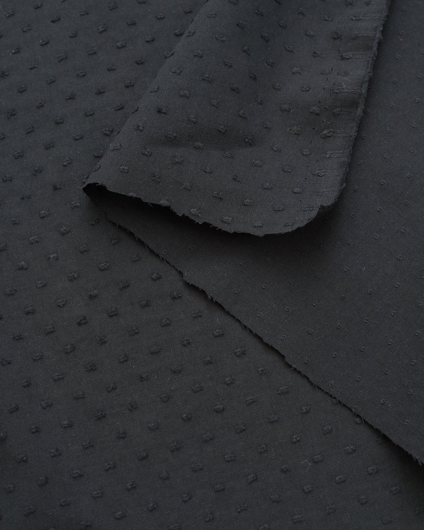 Classic Black Swiss Dot Cotton