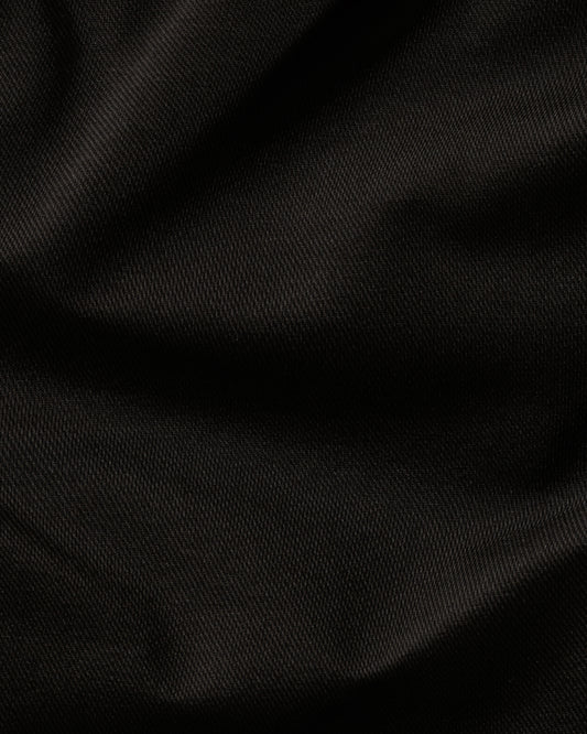 Black Washed Cotton Twill