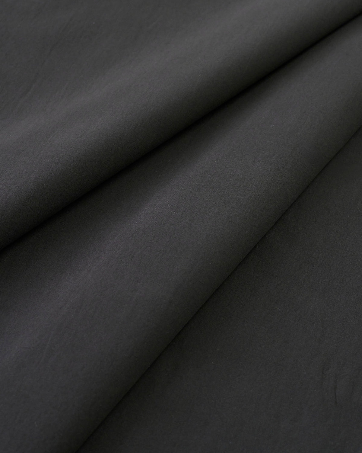 Black Midweight Poplin