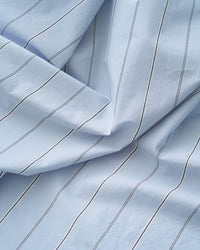Blue Fog Premium Striped Cotton