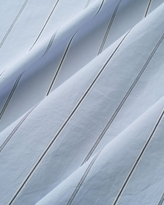 Blue Fog Premium Striped Cotton