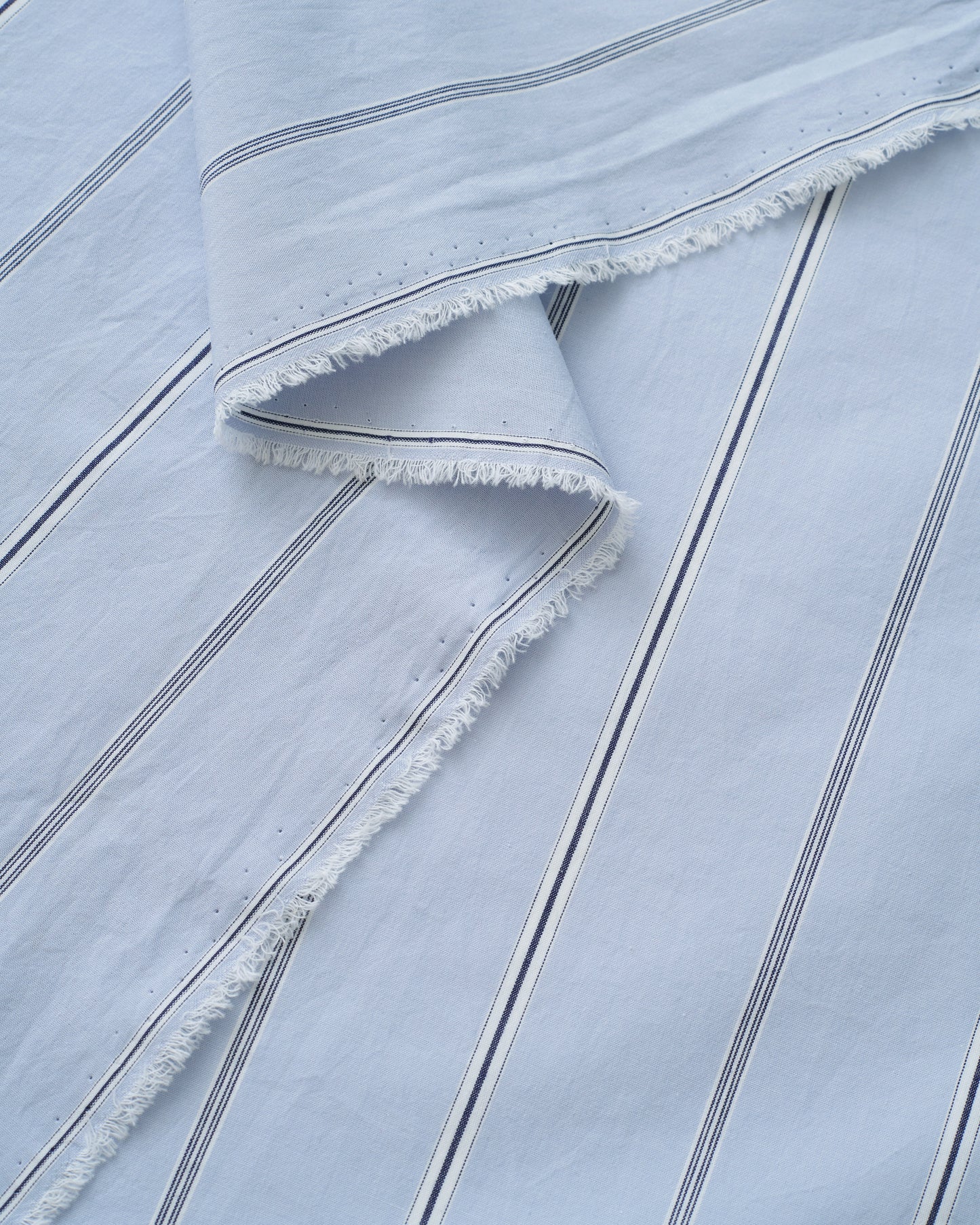 Blue Fog Premium Striped Cotton