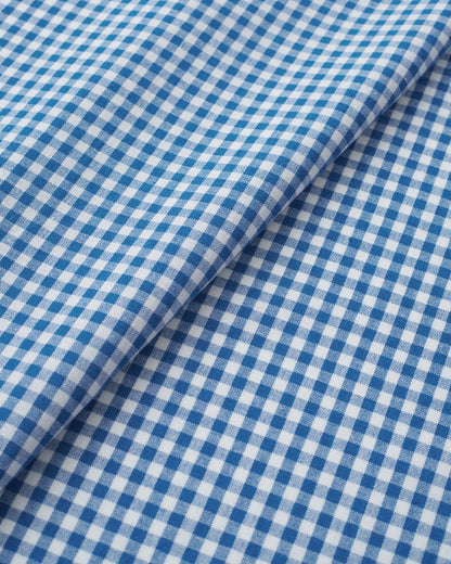 Blueberry Kitchen Gingham Cotton