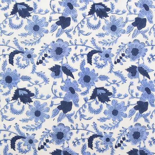 Country Floral in Blue