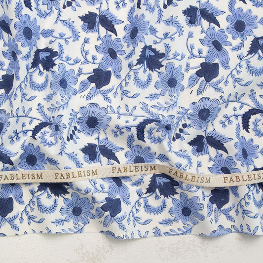 Country Floral in Blue