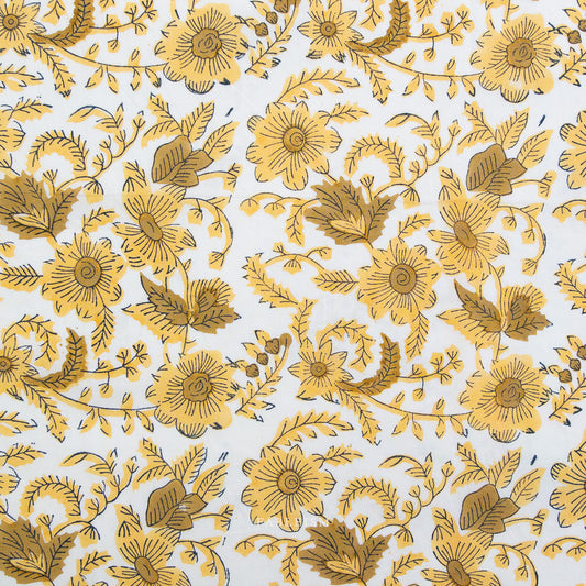 Country Floral in Yellow