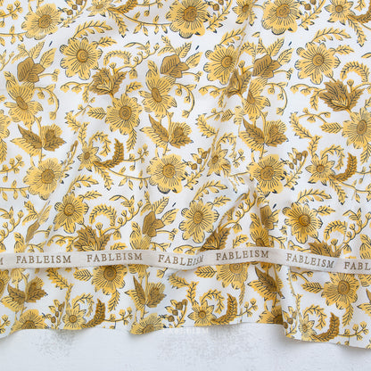 Country Floral in Yellow
