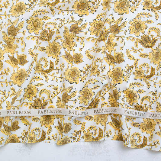 Country Floral in Yellow