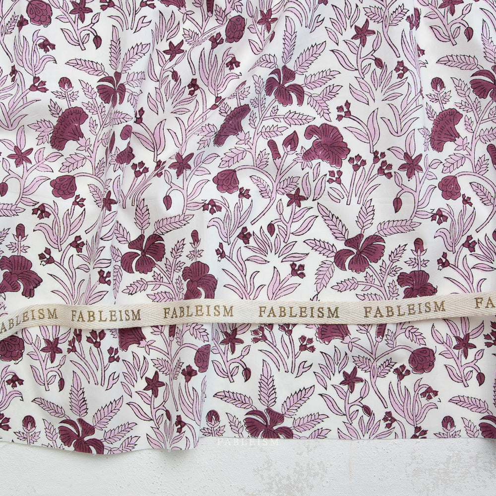 Cozy Floral Purple